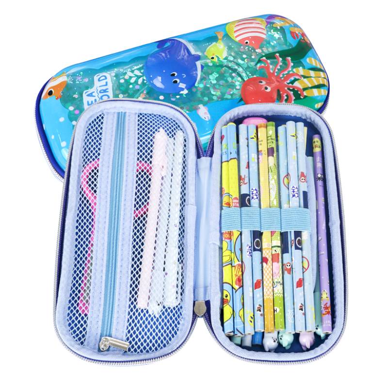 Wysoka zdolność Glitter School Student Pencyl Bag