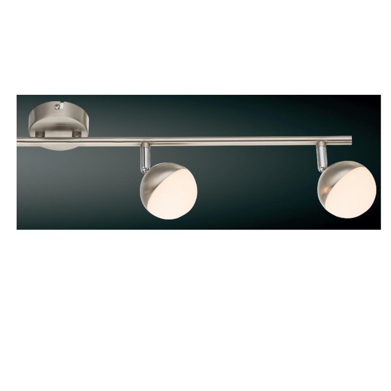 Wysokonapięciowe oświetlenie punktowe LED-4, z plastikowym kloszem w kształcie półkuli