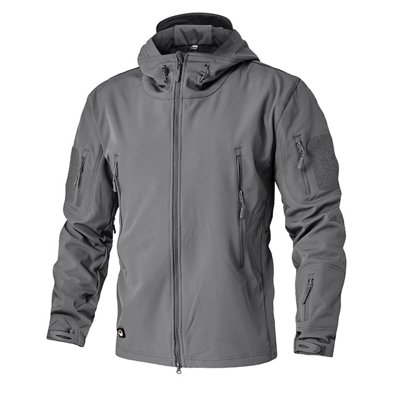 Wojsko Wojskowe Wojsko Taktyczne Wojsko Softshell Wodoodporny płaszcz kamizelki kuloodpornej z kapturem khaki