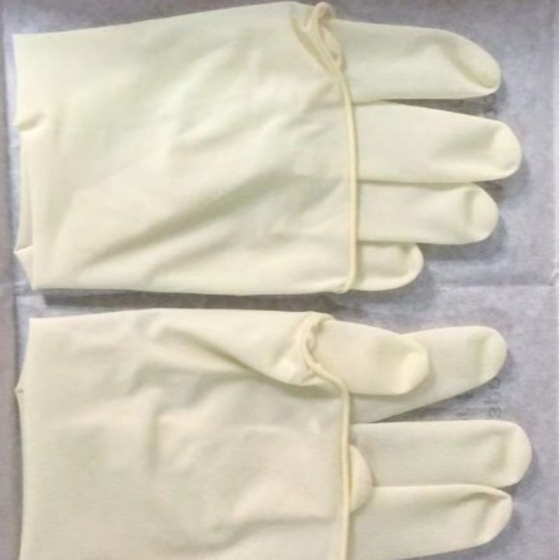 Aseptyczne rękawiczki lateksowe