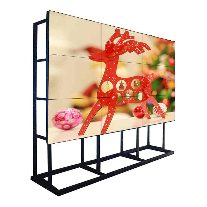 55 call 0,88mm bezel 700 NIT LG LCD Walls System Monitor Display for Command Center,Shopping Mall, Control room Chain Store