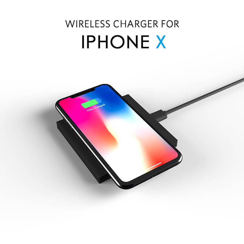 Ultra cienki kwadratowy telefon bezprzewodowy