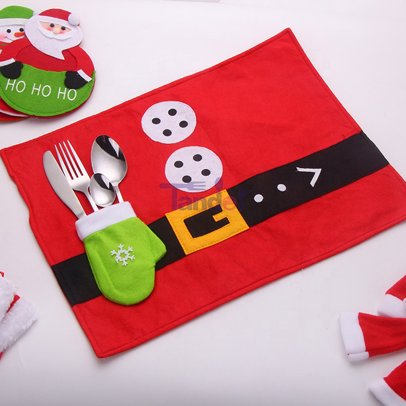 Kreatywna świąteczna dekoracja produktu Świąteczna mata stołowa
