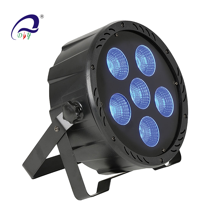 PL101 6PCS LED COB 200W Par Can Light do dyskoteki