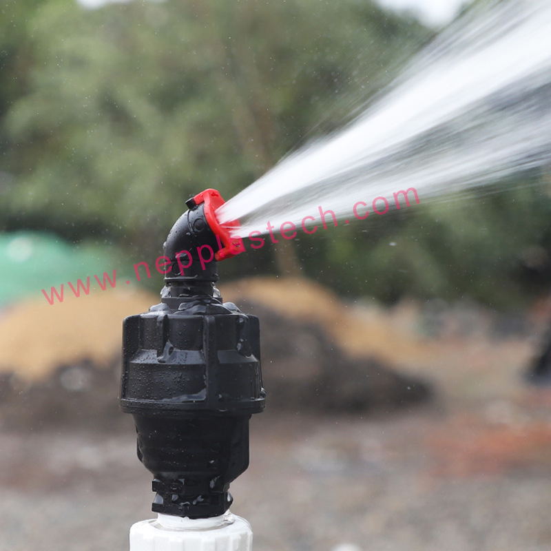 rolnictwo i ogrodowy system nawadniania zraszacze rotacyjne z tworzywa sztucznego 360