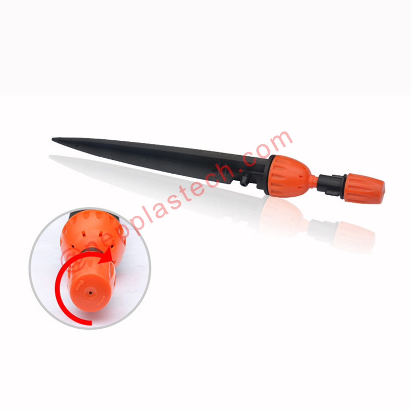 regulowane podlewanie ogrodowe nawadnianie kroplowe mgiełki i emitery kroplowe do drzew