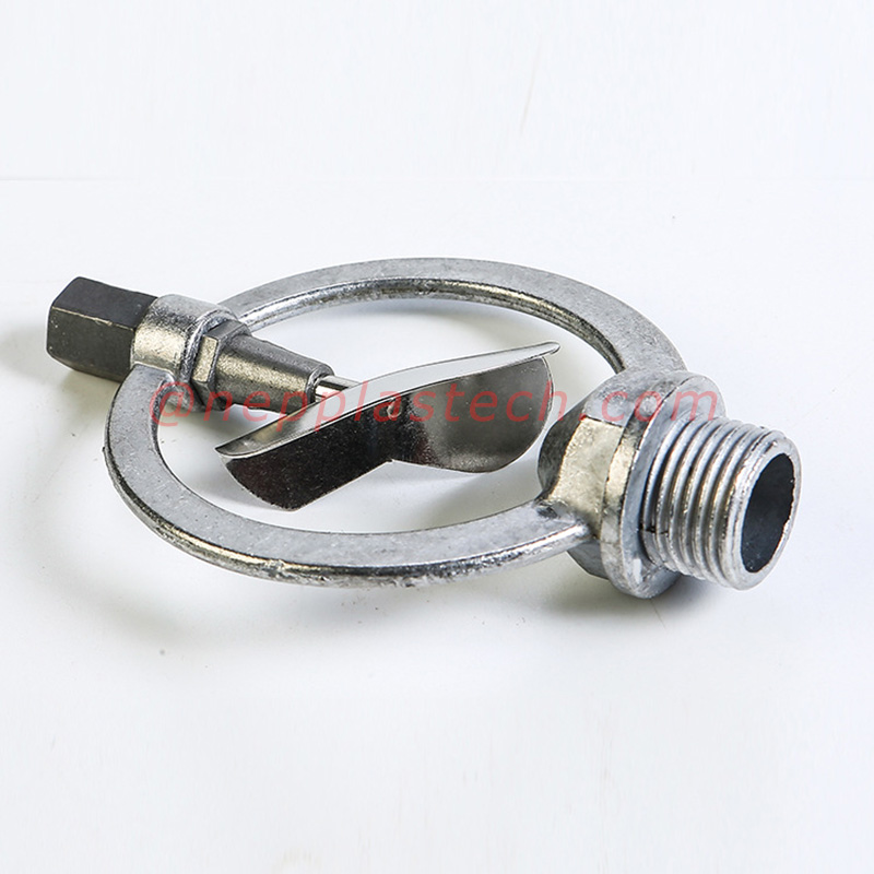 1\/2 cala motyl ze stopu cynku automatyczny obrót zraszanie natryskowe trawnik zraszanie i podlewanie ogrodnicze zraszacze