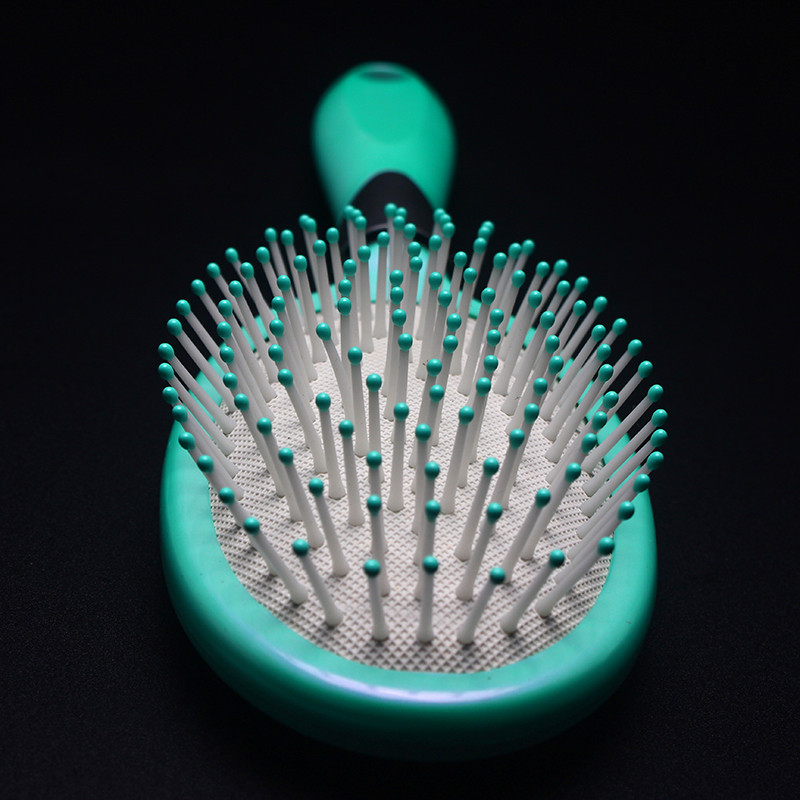 Luksusowe Detangling Mermaid shell Hair Brush galwaning Hair Brush Floral Hair Combs Hair Beauty Highlight Combs for Hair Clipper