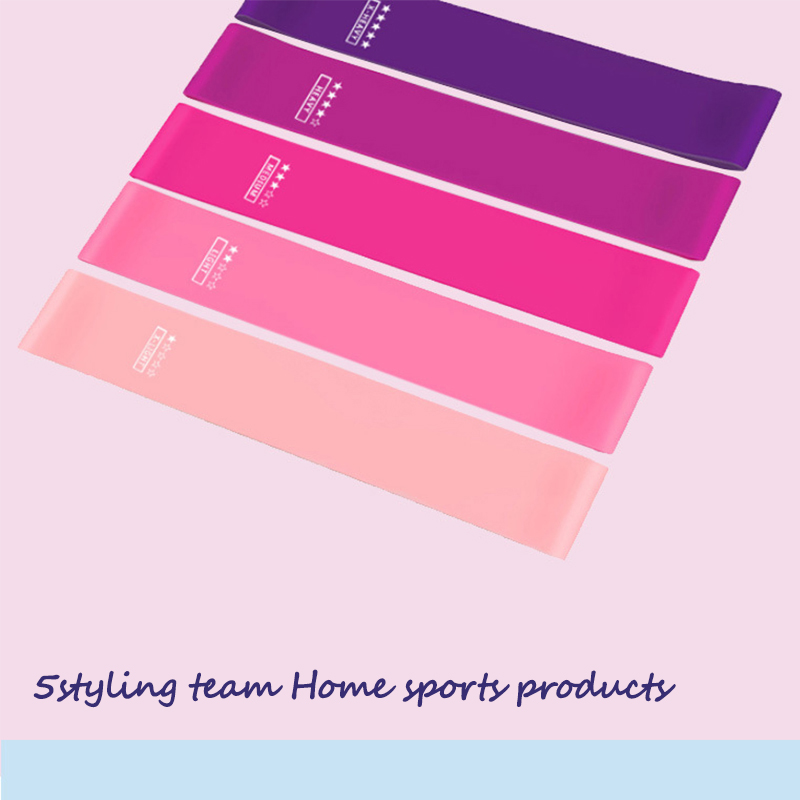 Wysoka jakość Kształtu Ciała Niebieskiego Gel Hip Oporność Band z kostką