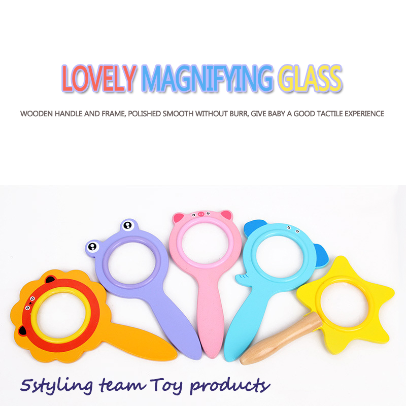 Kreskówka lupa dn07 obserwator owadów eksperyment naukowy dla dzieci zabawka pomoc dydaktyczna małego przedszkola naukowego 0.1