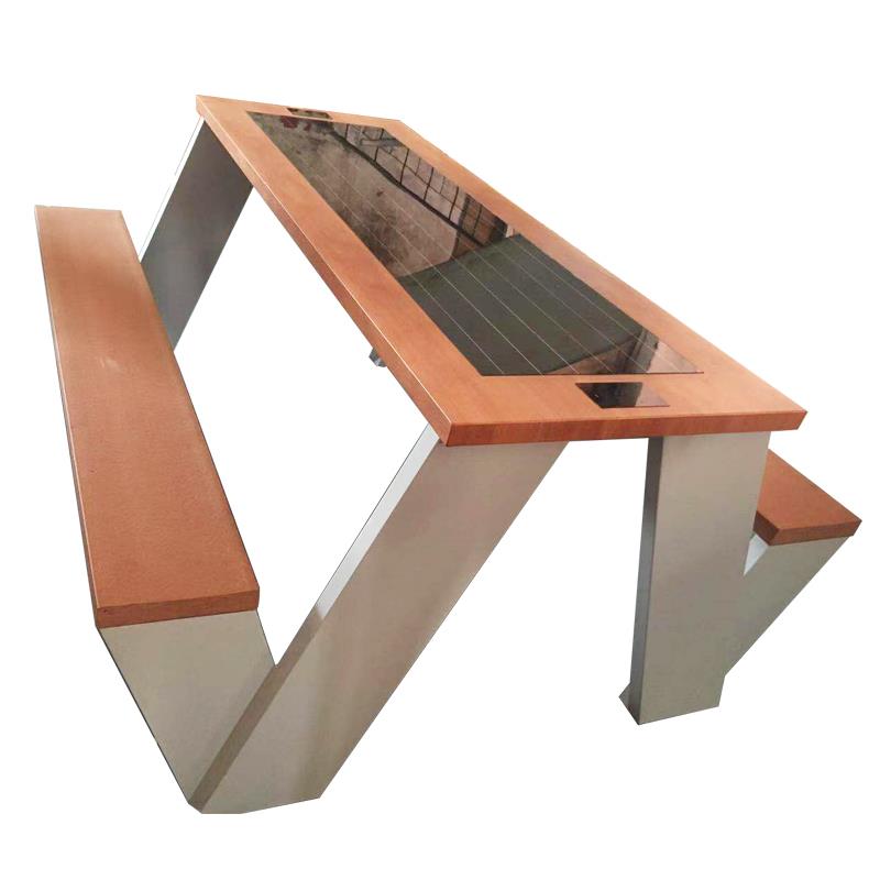 Nowy design Fashion Style Wysokiej jakości inteligentna ławka solarna