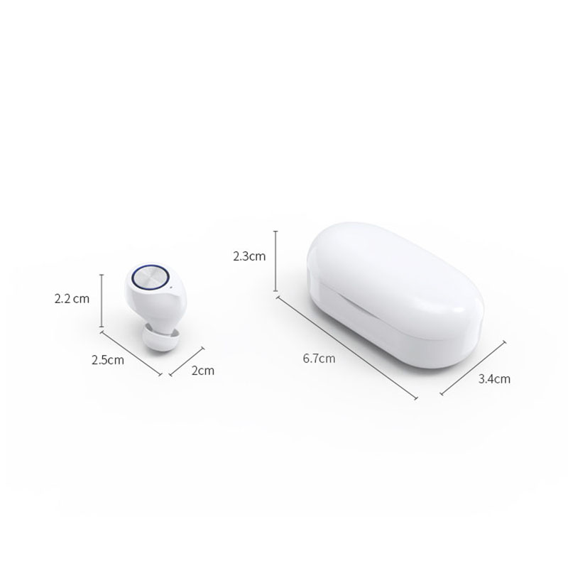 Słuchawki Bluetooth TWS TW60 Jakość dźwięku HD Mini Design Obsługa dotykowa