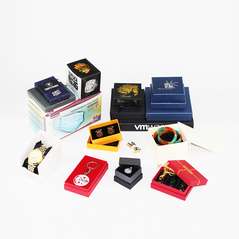 Monety Karton BoxKey Łańcuch Karton BoxPainting Karton Box