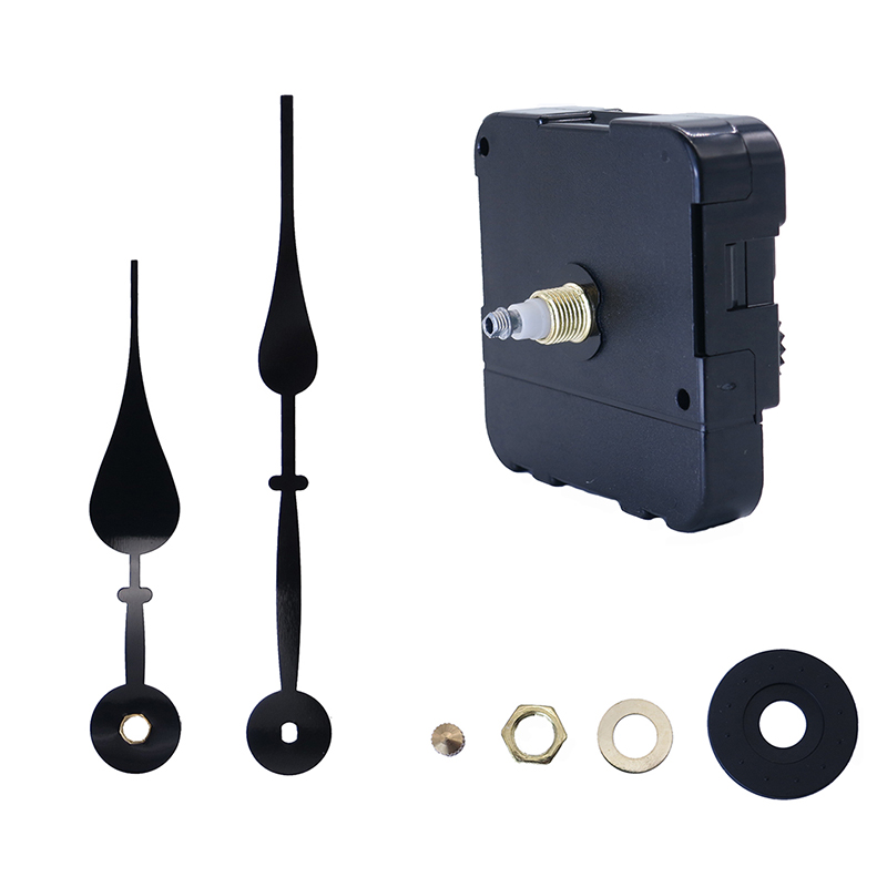 15mm duży ruch zegara wału I i czarne ręce zegara HR2057