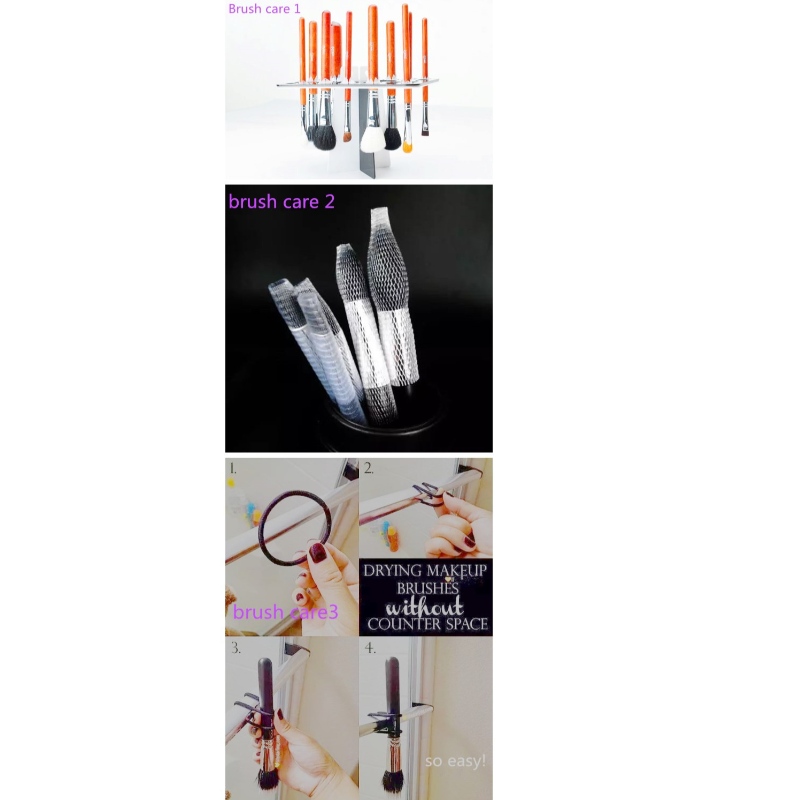 Pielęgnacja pędzla i dzielenie się nim z tobą ---- sprawiają, że pędzel jest bardziej trwały