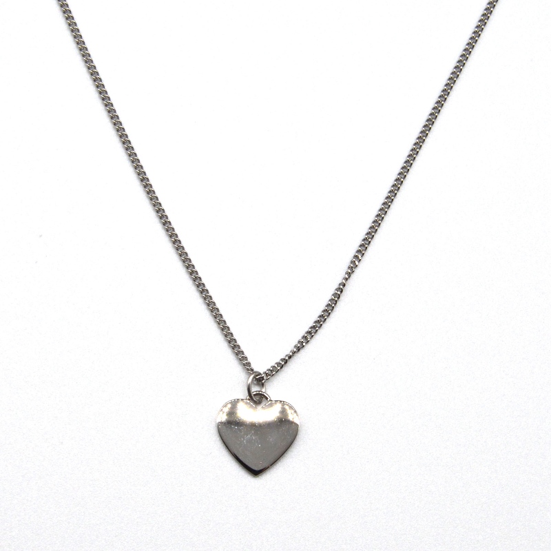 Naszyjnik w kształcie serca ze stali nierdzewnej rfbnck0177