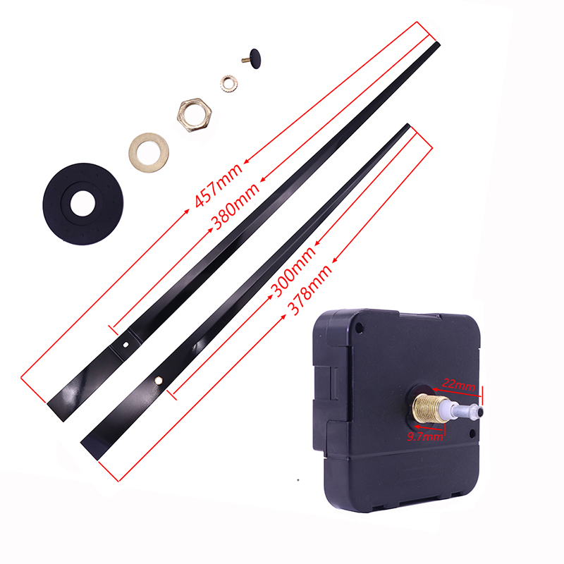 HR1688 Mechanizm zegarowy I z wysokim momentem obrotowym 17 mm i serpentynowe wskazówki zegarowe