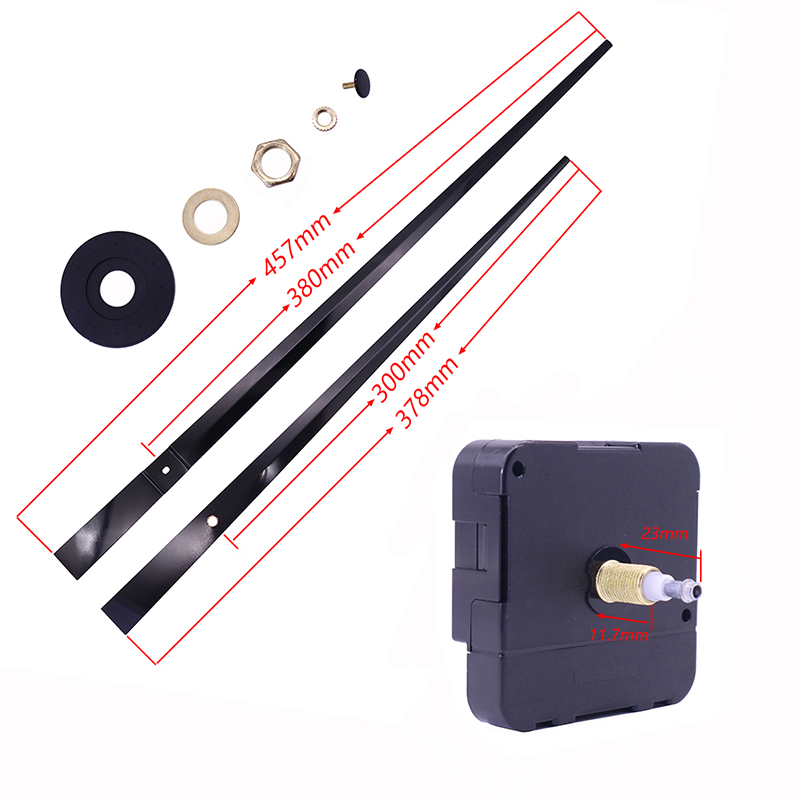 gorąca sprzedaż 20mm super moment obrotowy I mechanizm zegara i duże wskazówki zegara