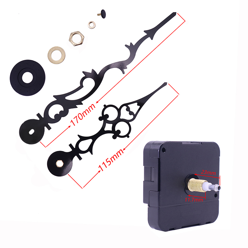 porcelana 20mm duży moment obrotowy I ruch zegara i duże ręce zegara