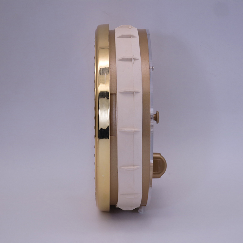 średnica 148 mm złota wstawka zegara szkieletu