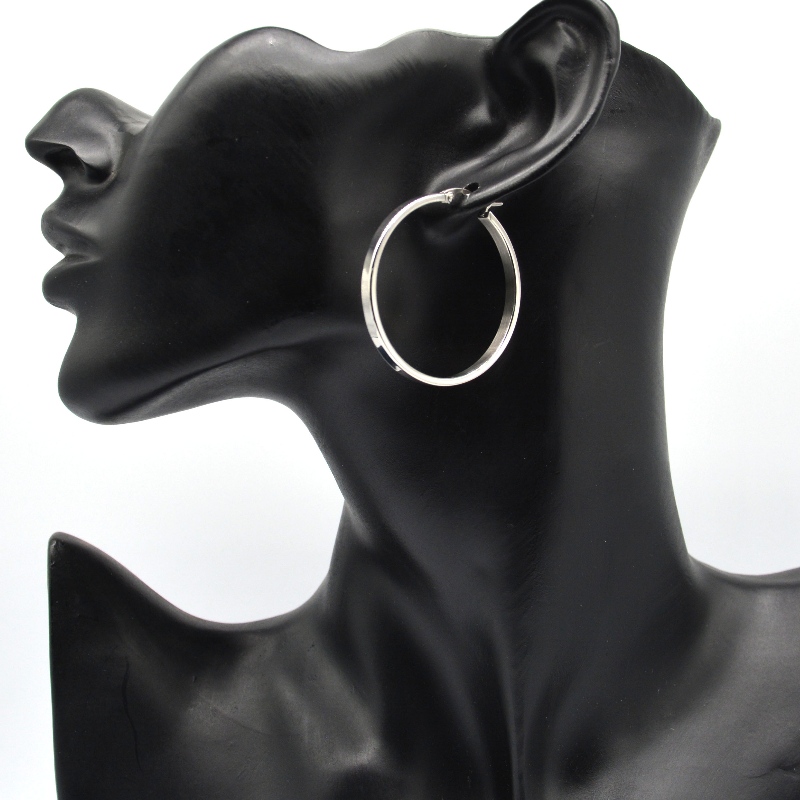 Stal nierdzewna okrągła Earring rfbart166