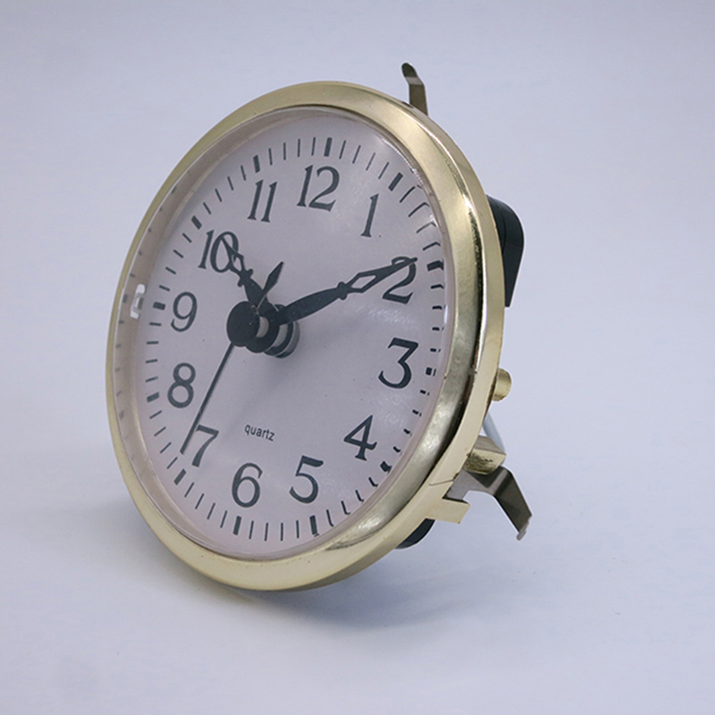 złota 75mm zegar ścienny