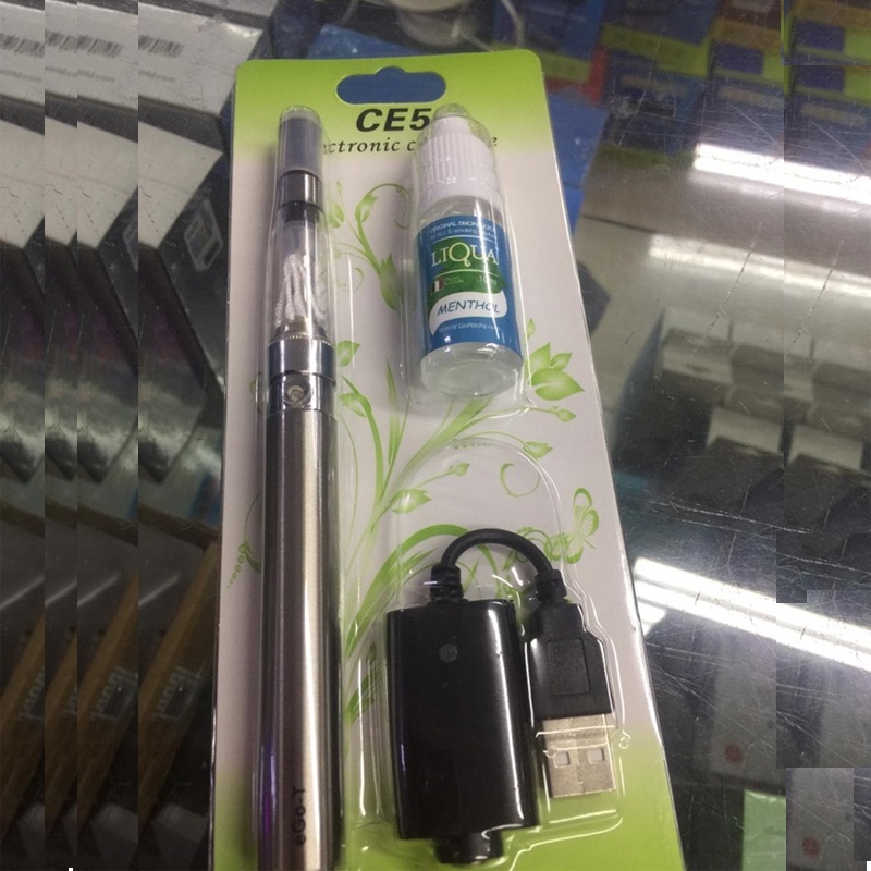 Fabryka Sprzedaż hurtowa stali nierdzewnej EGO-CE5 Vape Pen Cotton Coil Electronic Cigarette