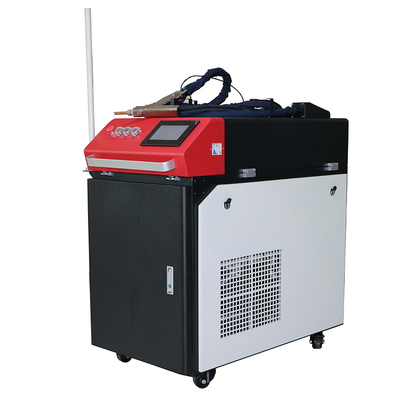 Głowica wahliwa 1000W Ręczny laser światłowodowy z głowicą wahliwą do metali nierdzewnych, aluminium, miedzi i żelaza