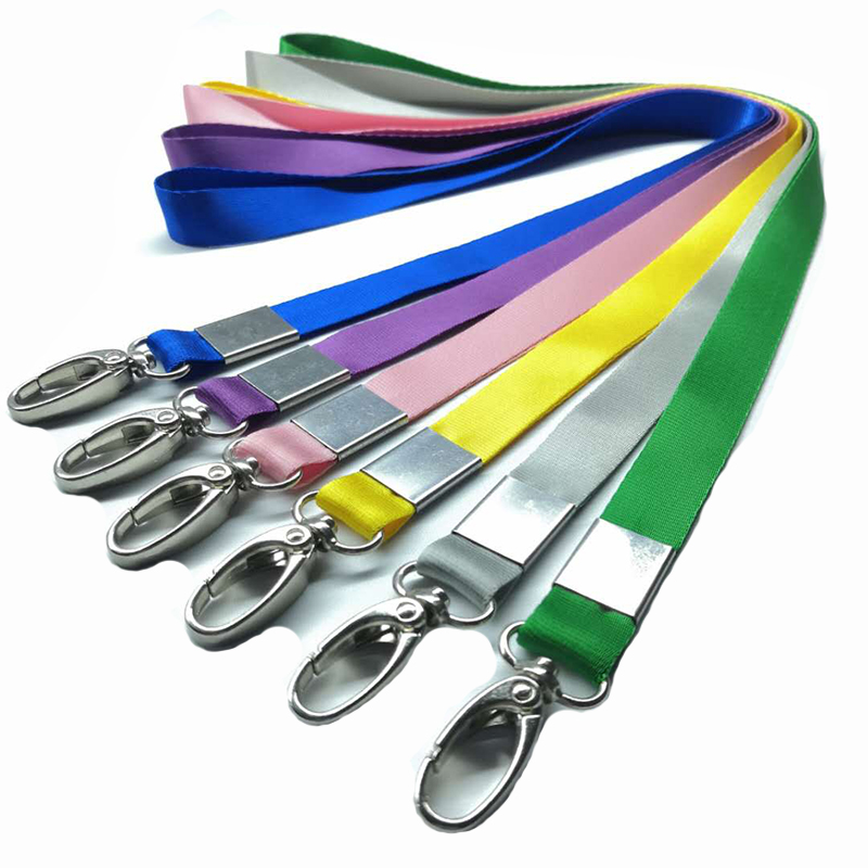 Sprzedaż bezpośrednia hurtowa indywidualny certyfikat Lanyard nylon lanyard printable logo