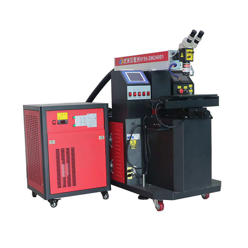 0.1-3.0mm Focal Spot 200W 400W Automatic Stainless Steel Metal YAG spot Mould Laser Weding Machine