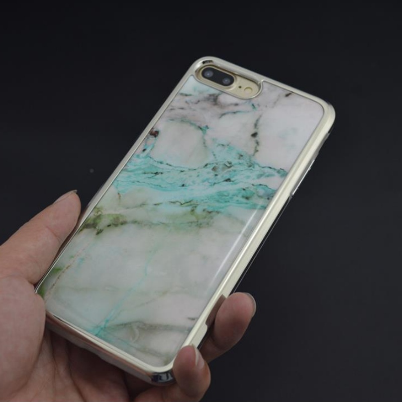 PC elektrolowany dwu-w-jednym iphone dla Plus Marble, apteczka iphone EX fabryczna