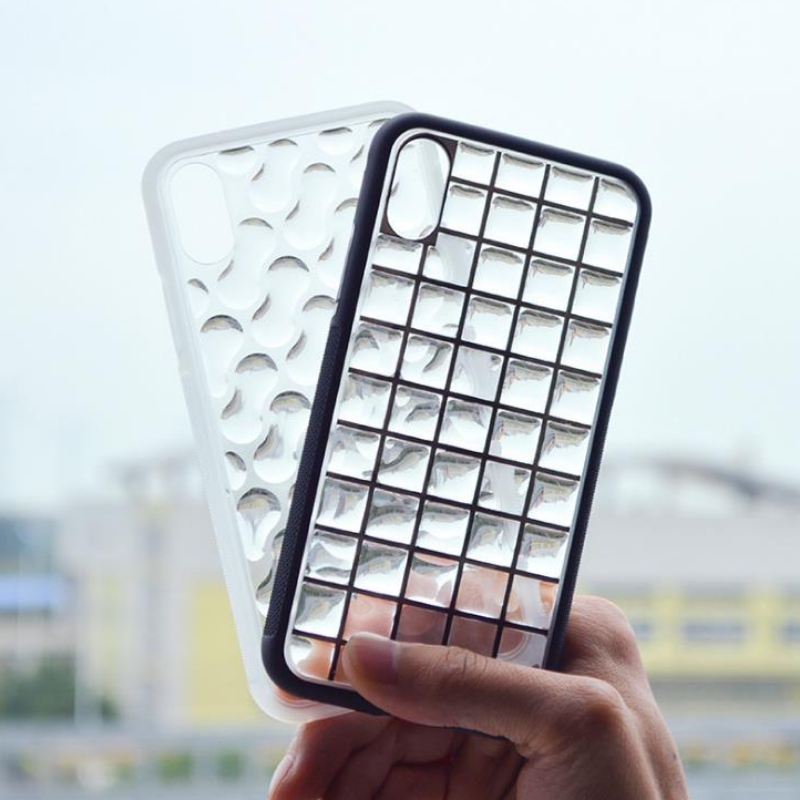 3d Crystal Water drop mozaika kratka Nail Polska krystalicznie czysta galaretka komórkowa IPHONEX