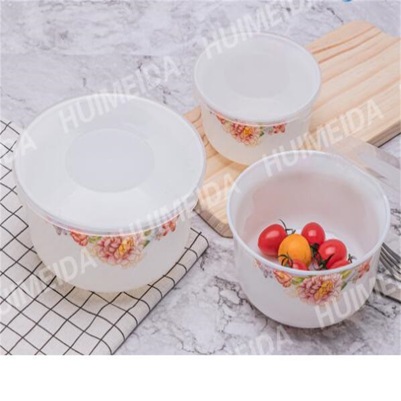 Opal szklany zestaw obiadowy - HDW Noodle Bowl