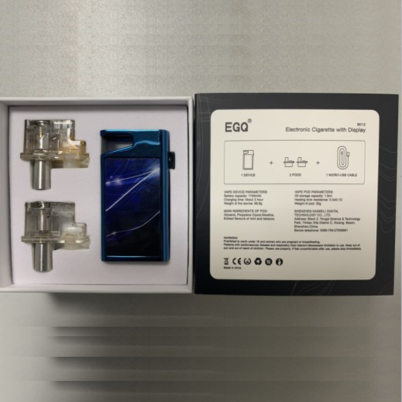 Dostarczone próbki próbek EGQ Vape Mods Opened System Smoke Electric Cigarette