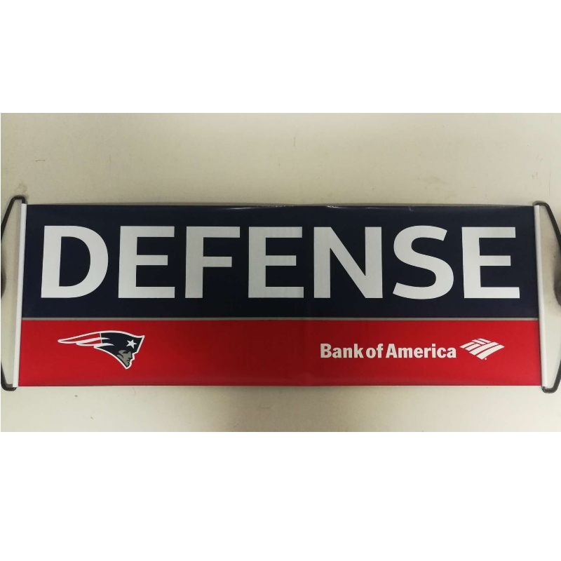 Własne logo Ręcznie obsługiwane Banner Roller- Patriots 24x68CM