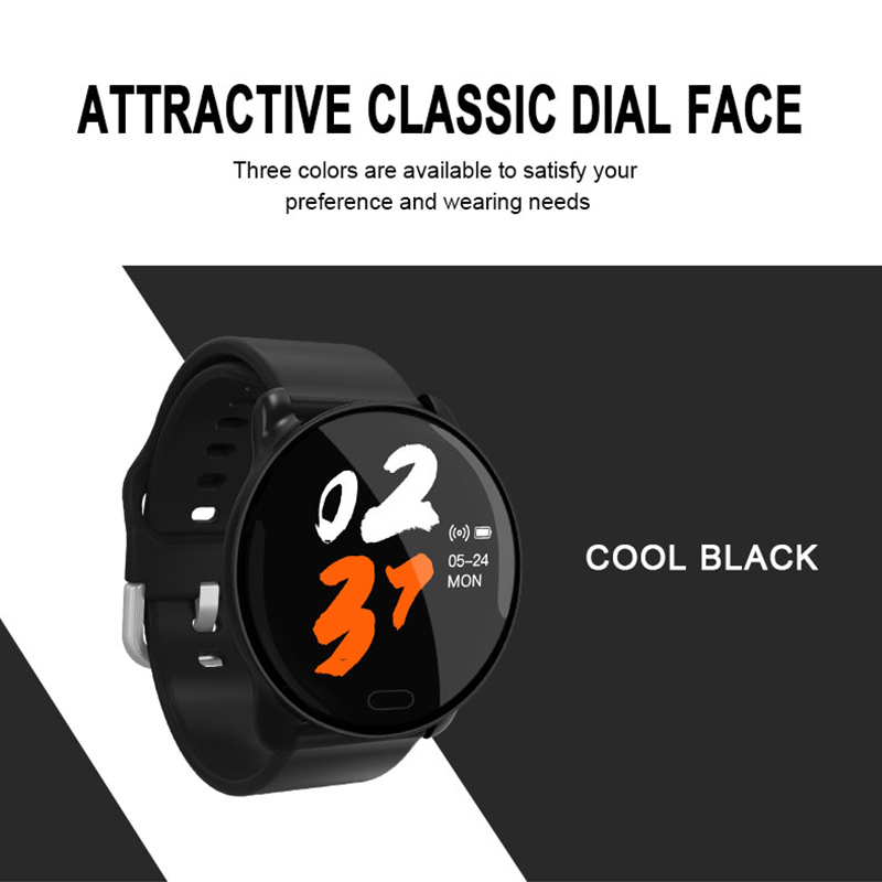 Smart watch applele bransoleta K9 (JYDA613) Wykrywanie szybkości serca l Podnieś rękę, aby rozjaśnić ekran Obsługa nazwy Bluetooth