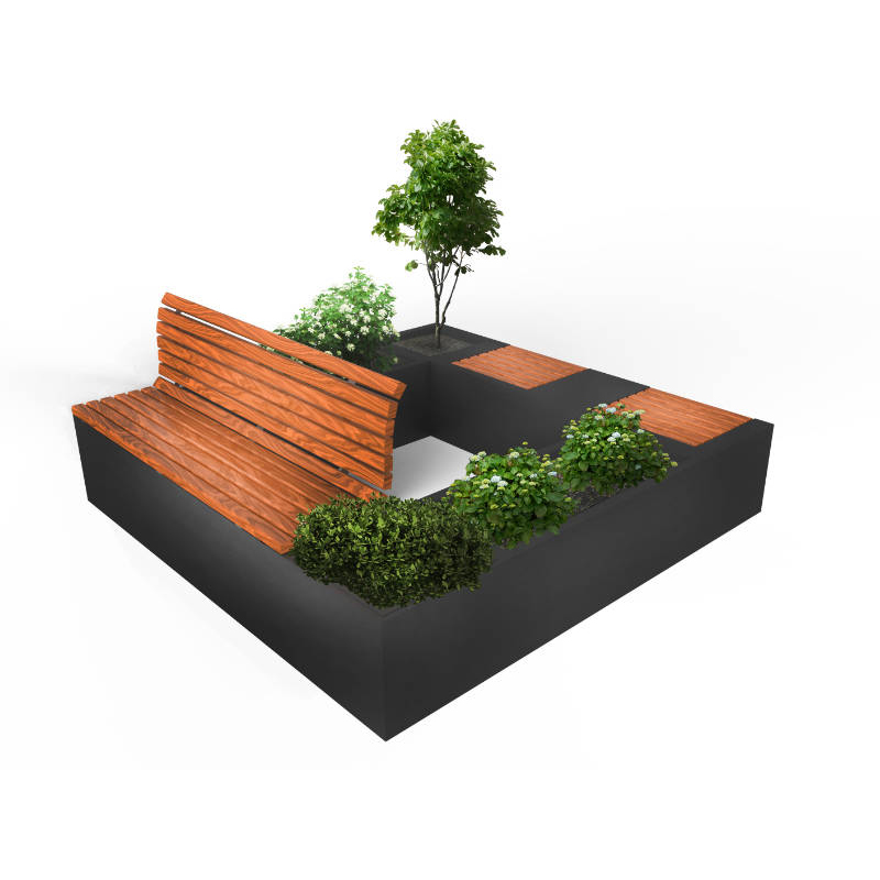 Fasion Design Inteligentne funkcje Profesjonalny producent Solar Outdoor Smart Bench