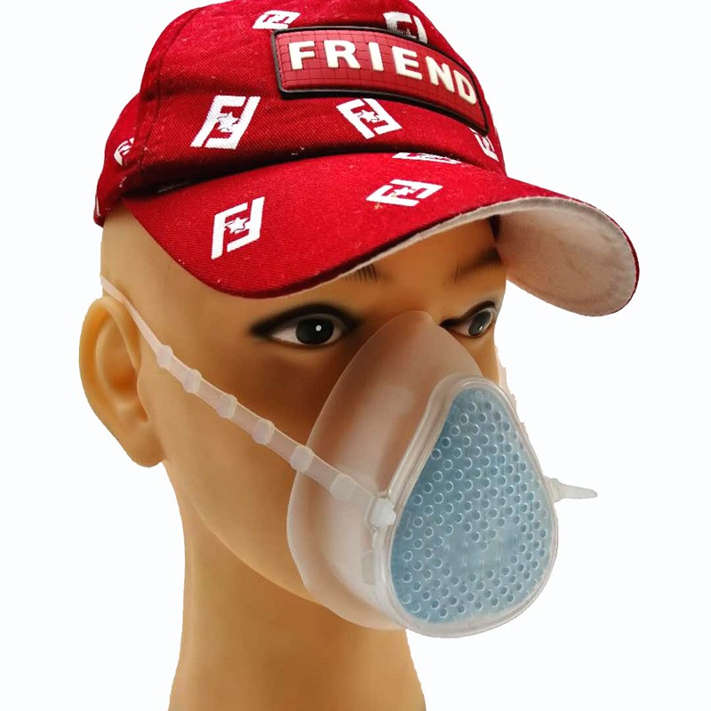 S8 \/ S9 Jednorazowy czterowarstwowy współczynnik filtracji silikonowej maski odpornej na wirusy krowim wynosi 98,2%