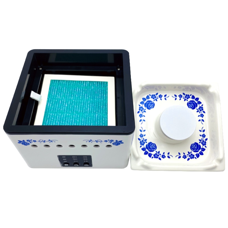 Modna inteligencja elektroniczna i bezdymny kreatywny popielniczkowy oczyszczacz powietrza T1