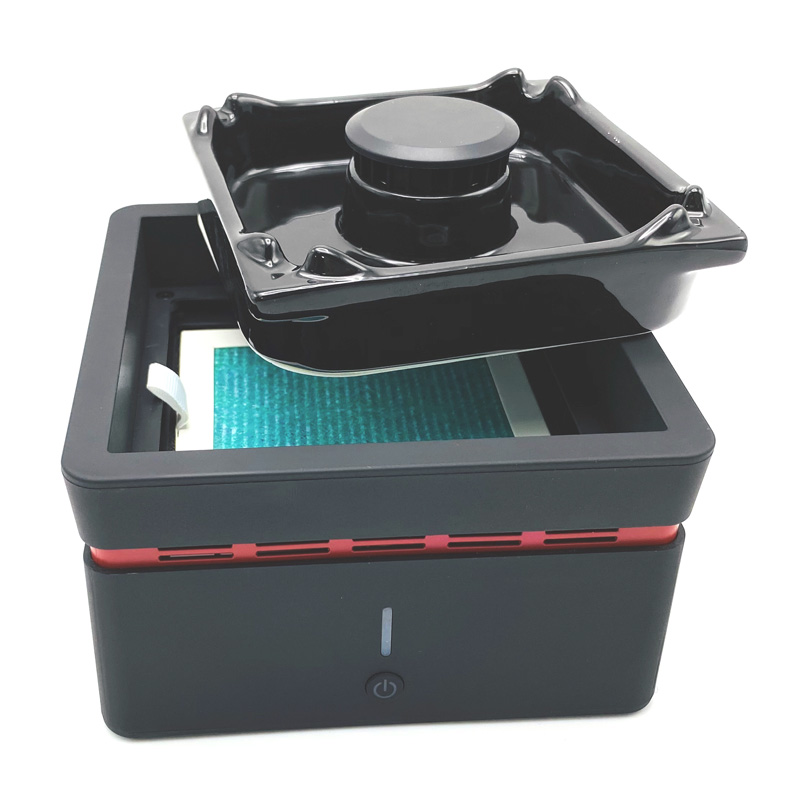 Elektroniczne inteligentne oczyszczanie bezzapachowy bezdymny oczyszczacz powietrza popielniczka przeciw biernemu dymowi T3