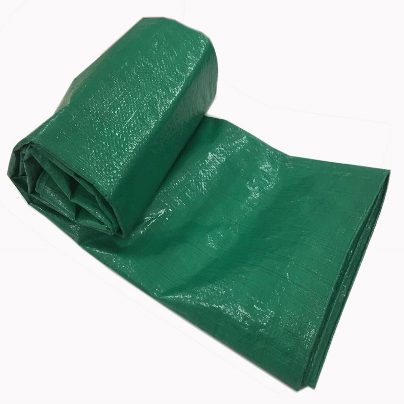 Plandeka w kolorze zielonym HDPE Plandeka LDPE Laminowany PE Plandeka Ciężarówka Plandeka Arkusz z tworzywa sztucznego