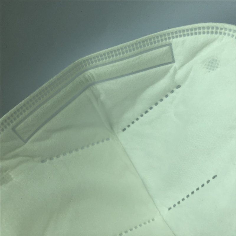 Osobista niepaląca tkanina N95 Półtwarzy składanej