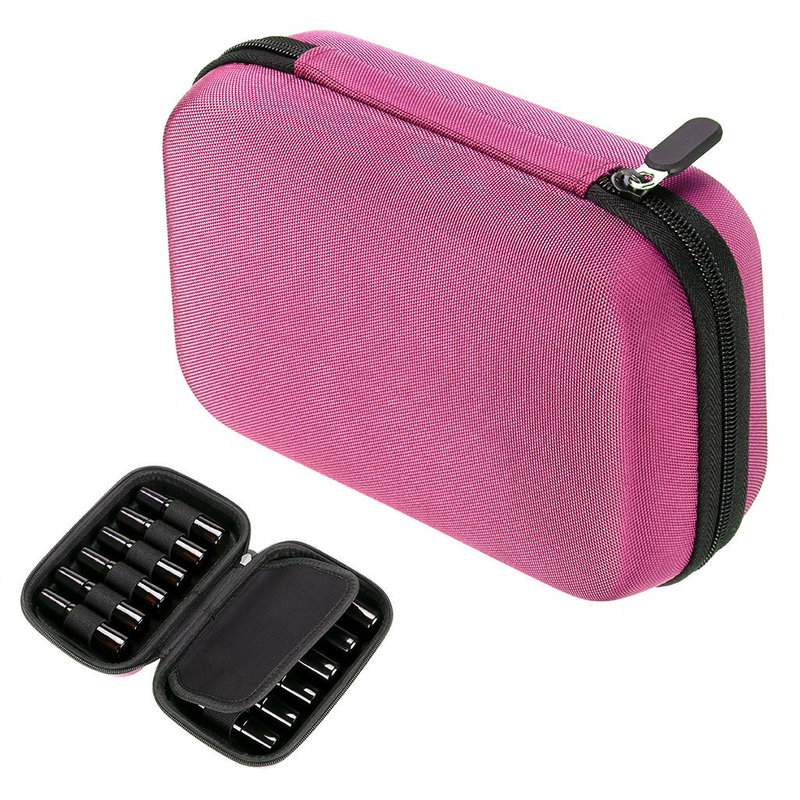 12 siatka worek na olejki esencja worek do przechowywania butelek na zamek błyskawiczny przenośny pojemnik na olejki eteryczne