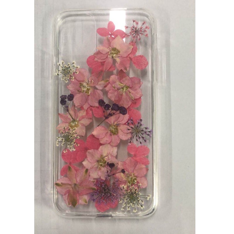 Dried Flower Epoxy Phone Case, Glitter Epoxy Case