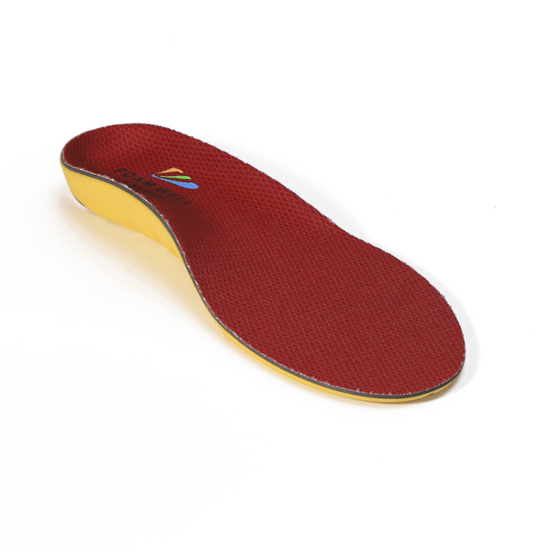 Men\\\s High Arch Performance Full-Length PU Foam Shoe Inserce Running Sport Shoe Insole