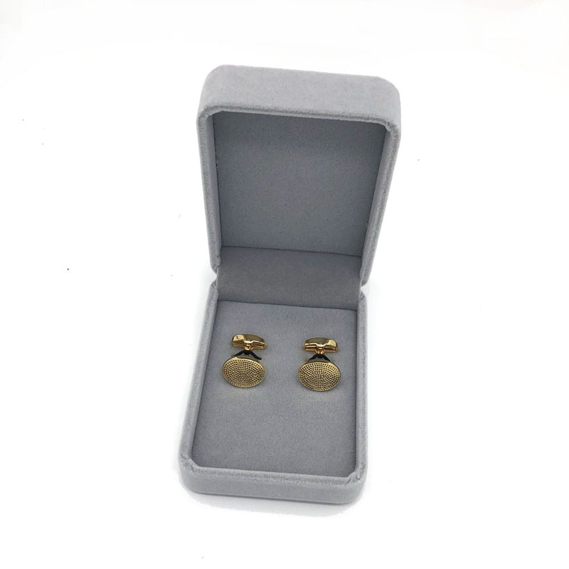 Spinki do mankietów na zamówienie Biżuteria Grey Velvet Box