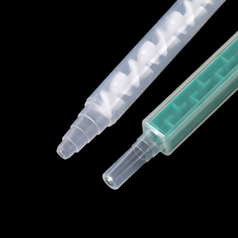 żywica statyczna MA6-16(zielony),MA3.0-17S, dysze mieszające dla Duo Pack Epoxies Bayonet Square POM Material Mixing Tube