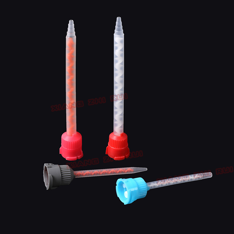Statyczna rurka mieszająca AB gumowa rurka wypełniająca klej mieszanie wody klej w sztyfcie mikser statyczna dysza mieszająca 101 rurka mieszająca 223mm