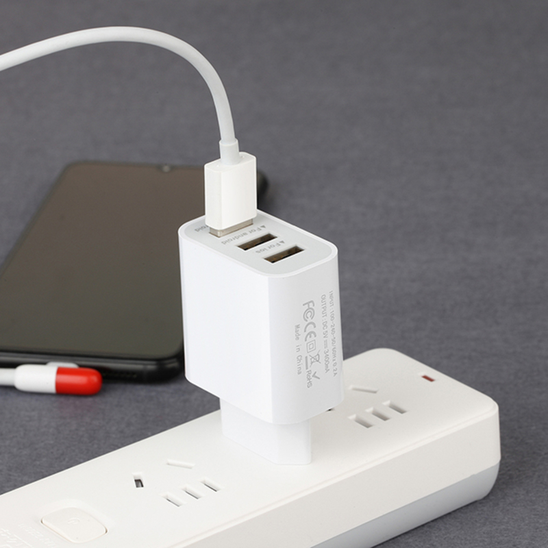 Elektryczne gniazdo gniazda Mobile Phone Fast Charger Uniwersalny adapter 3USB ładowarka przenośna ładowarka