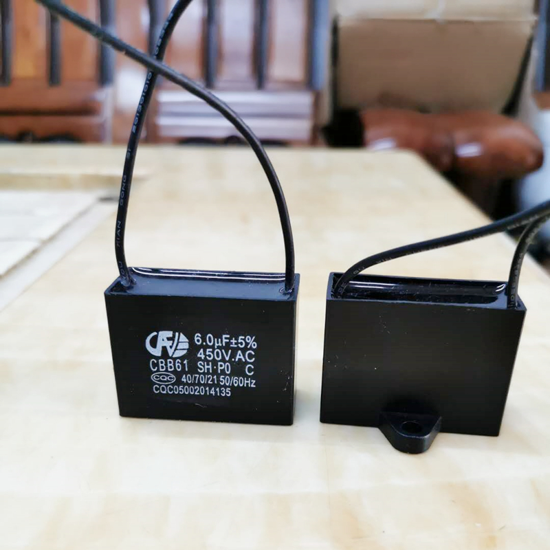 CBB61 kwadratowy kondensator CD60 okrągły kondensator CD65 klimatyzator okrągły kondensator